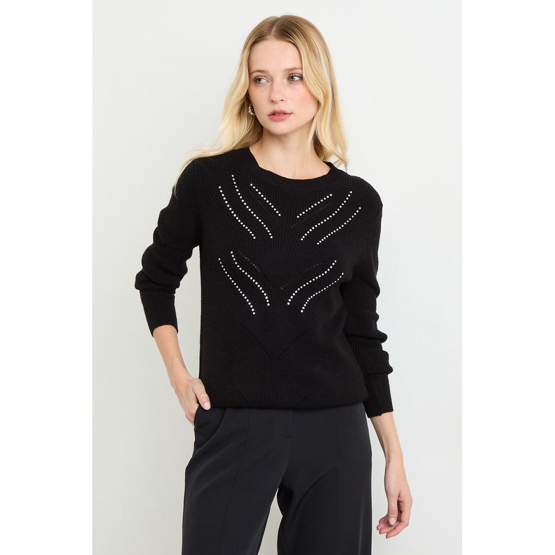 ASH - Sweater Negro Mujer Ash