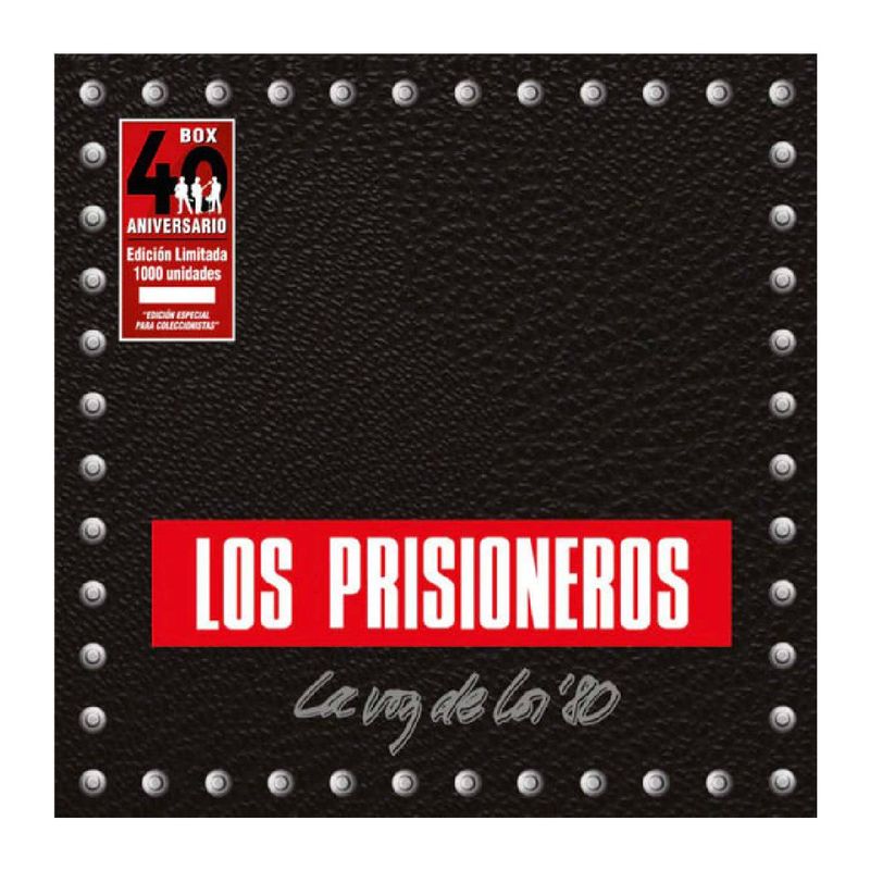 GRUPO LASER DISC - VINILO LOS PRISIONEROS/ LA VOZ DE LOS 80 EDICION 40 AÑOS 3LP