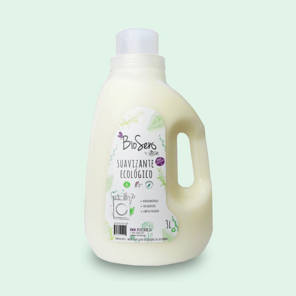BIOSENS - Suavizante Ecológico 3L hipoalergenico Biosens