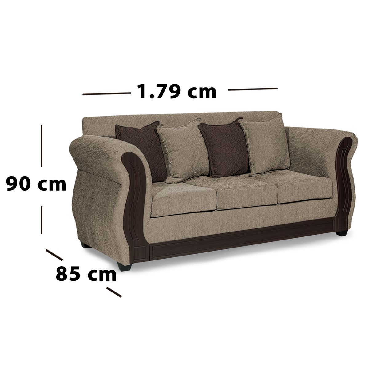 ADONIS LEUDH - Living 3+2 Caburgua Chenille Beige