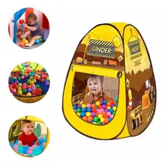 GENERICO - Carpa Infantil Piscina 100 Pelota Ingeniero Juego Niños