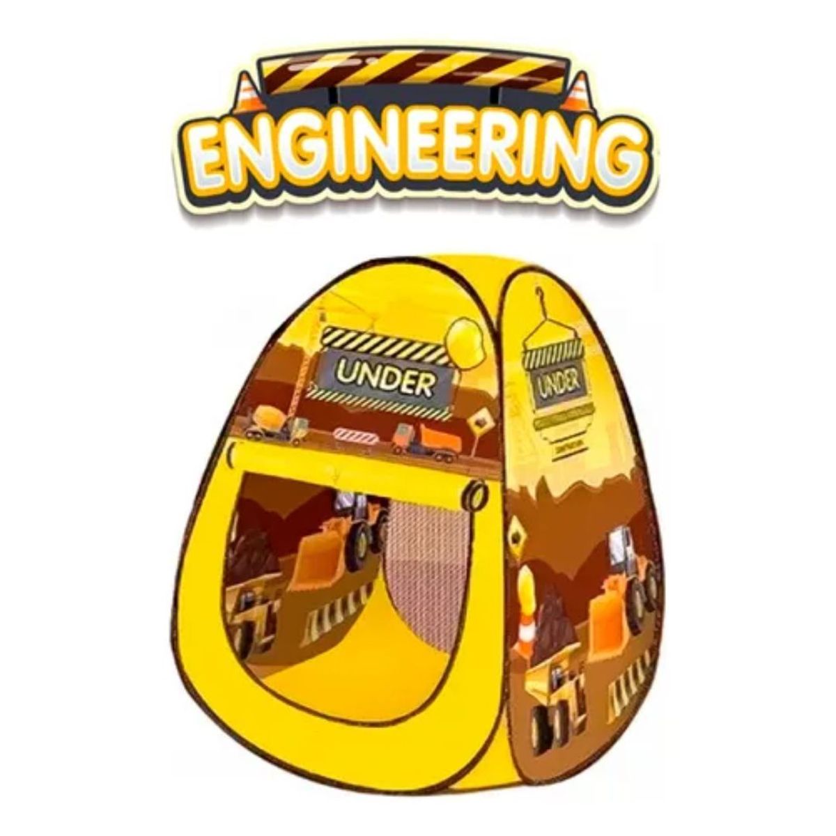 GENERICO - Carpa Infantil Piscina 100 Pelota Ingeniero Juego Niños