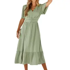 BLWOENS - Vestido Mujer - Verde