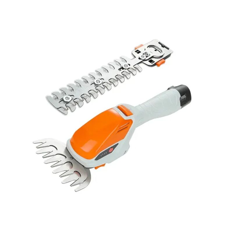 GENERICO - Corta Setos Podador Césped Arbustos Inalámbrico 2en1 Sl-0121