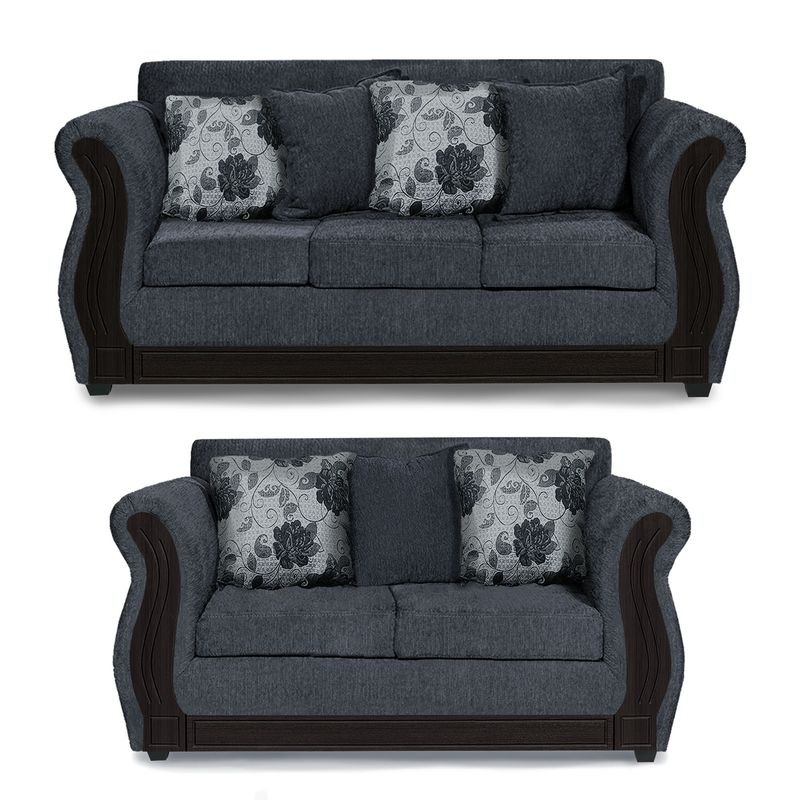 ADONIS LEUDH - Living 3+1+1 Caburgua Chenille Marengo
