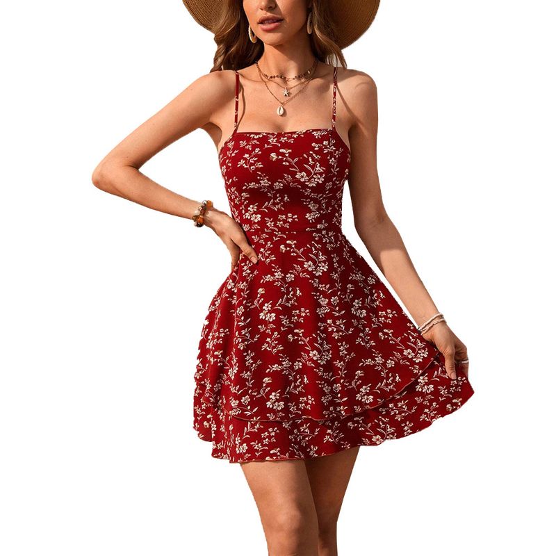 BLWOENS - Vestido Mujer -  Rojo