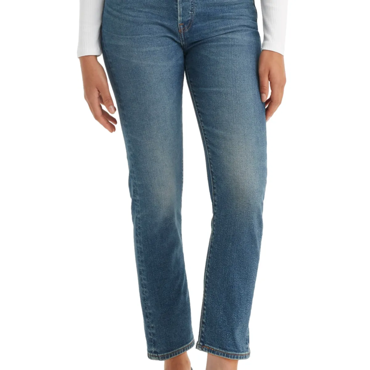 LEVIS - Jeans Mujer Wedgie Straight Azul Levis