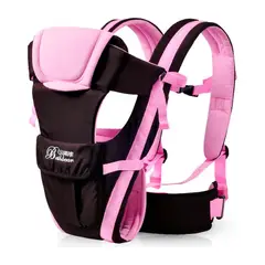 GENERICO - Mochila De Viaje Para Bebés Diseño De Canguro 30 kg Rosa