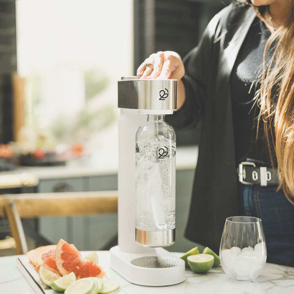 GO2 - Máquina Gasificadora Pack Simple Blanca GO2