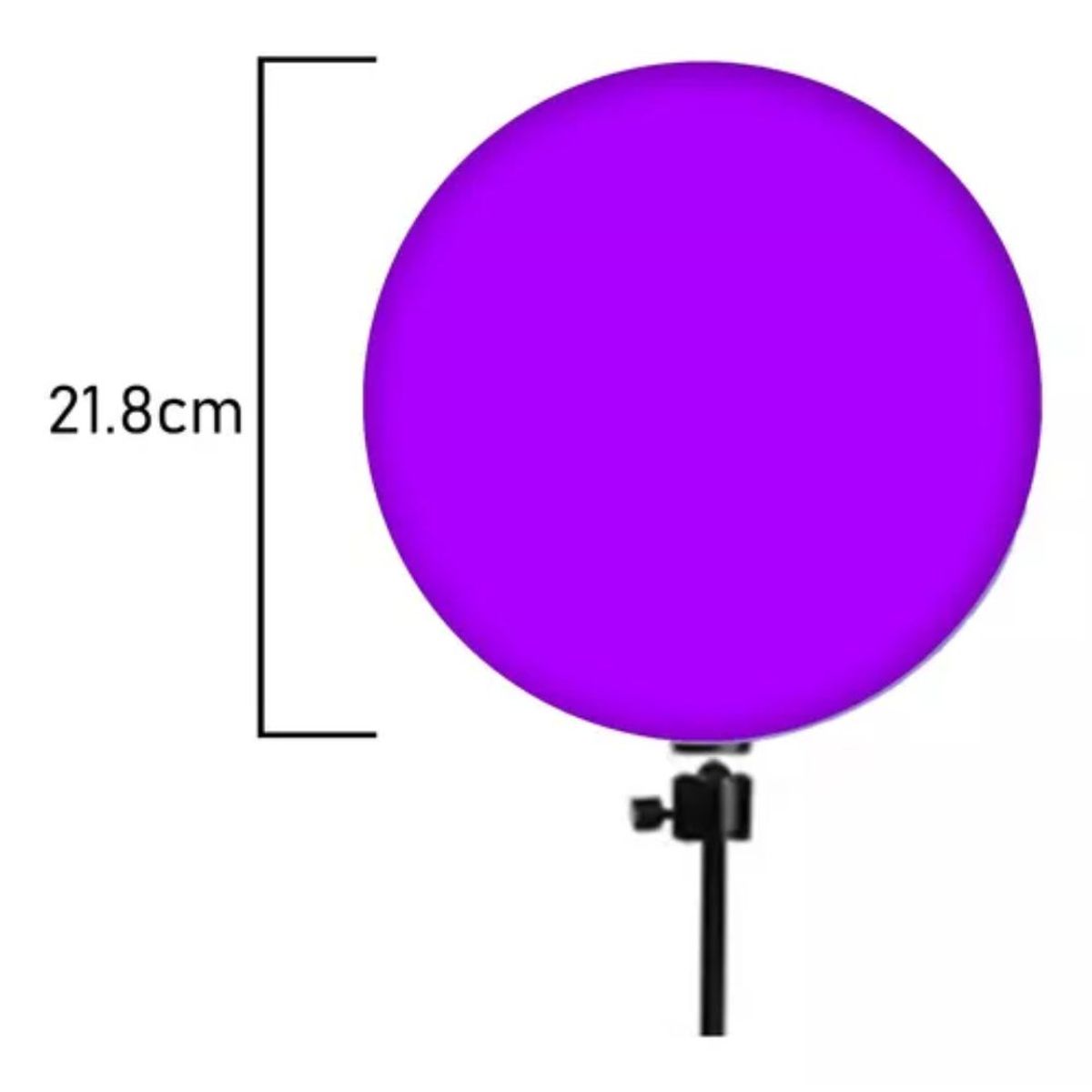 GENERICO - Panel Luz Rgb Estudio Fotografia Video De 22cm Con Tripode y Control