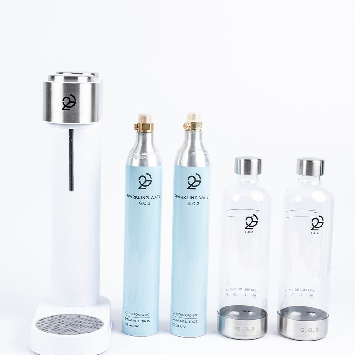 GO2 - Máquina Gasificadora Megapack Blanco GO2