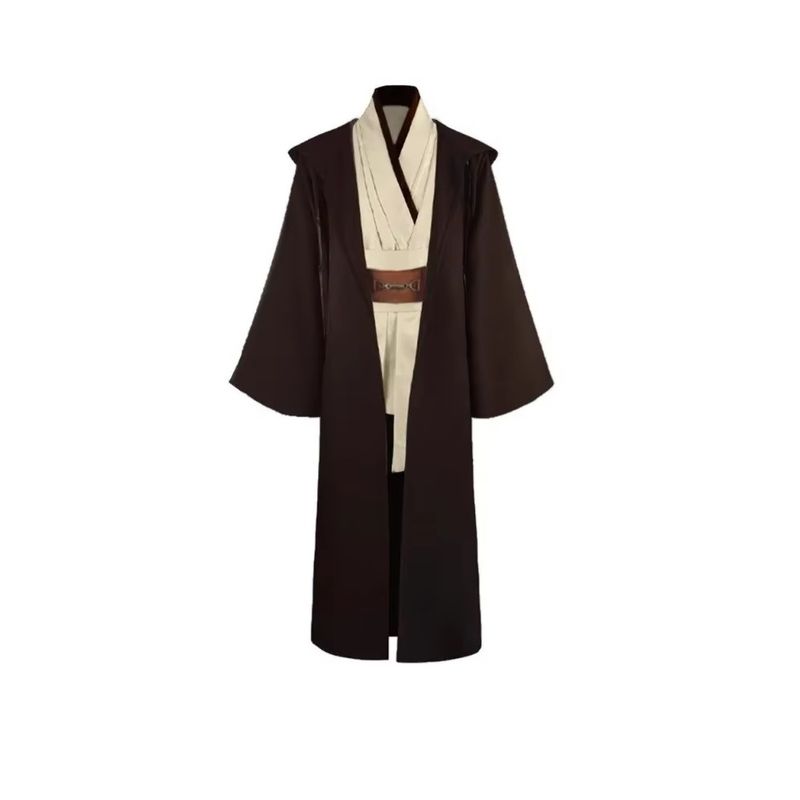 GENERICO - Traje Disfraz Star Wars Jedi Café Oscuro Talla S