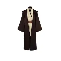 GENERICO - Traje Disfraz Star Wars Jedi Café Oscuro Talla S