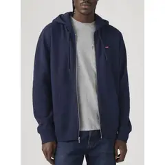 LEVIS - Polerón Hombre Core Zip Up Azul