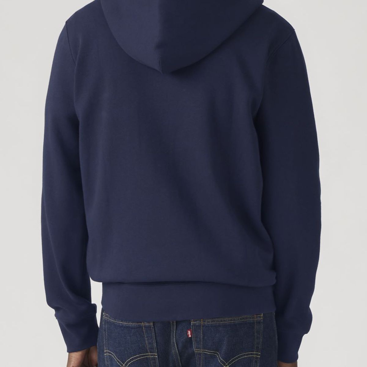 LEVIS - Polerón Hombre Core Zip Up Azul Levis