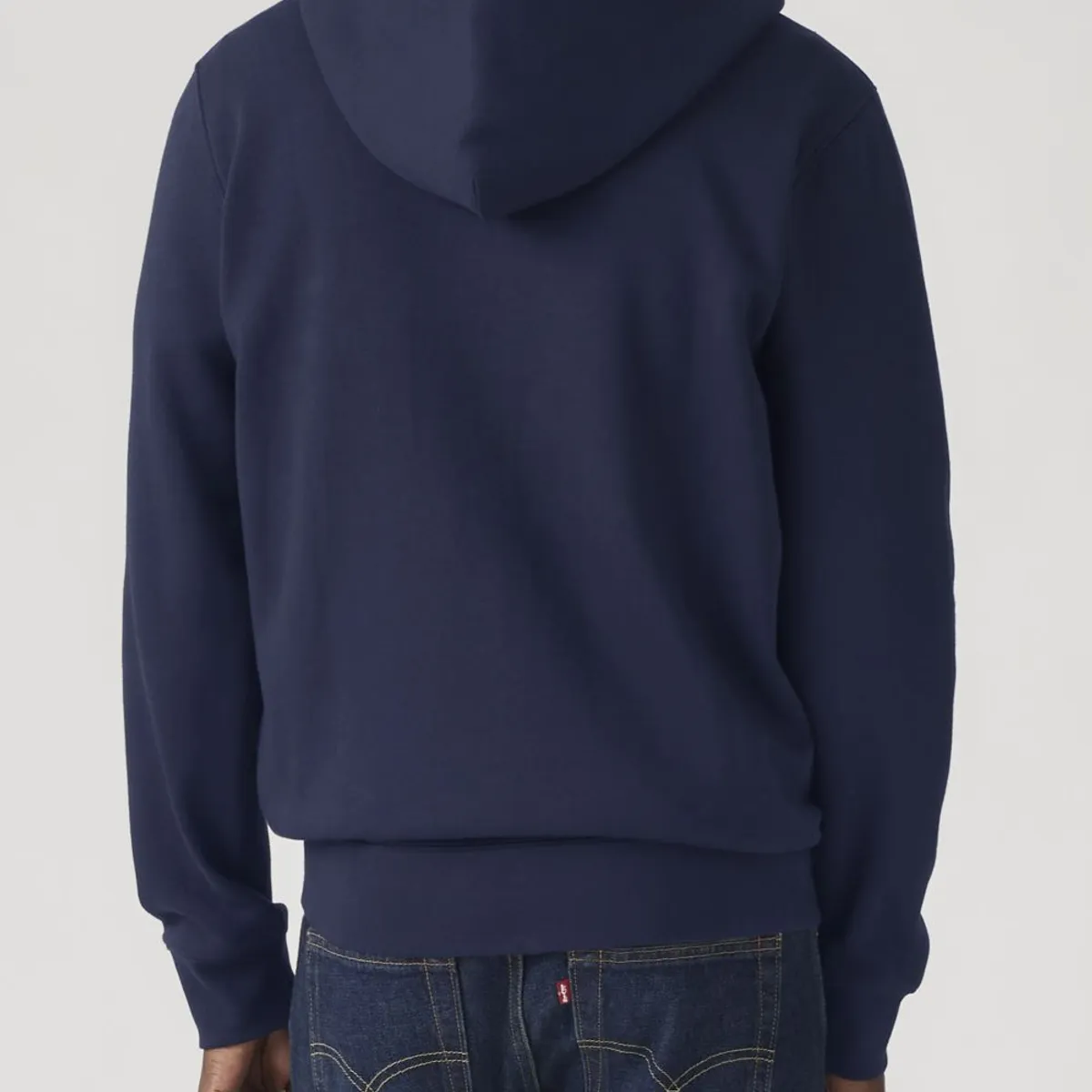 LEVIS - Polerón Hombre Core Zip Up Azul Levis