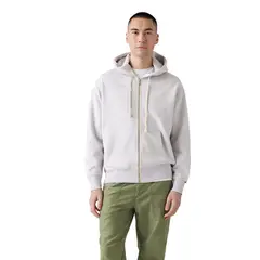 LEVIS - Polerón Hombre Authentic Full Zip Gris