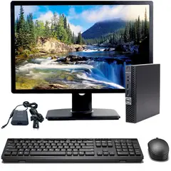 DELL - KIT MONITOR 24" + MICRO CPU 3040 - I5 - 8GB RAM - 256GB SSD REACONDICIONADO