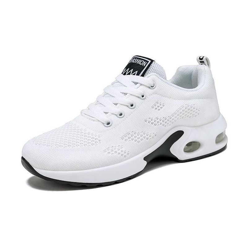 BLWOENS - Zapatillas casuales antideslizante mujer zapatos -blanco