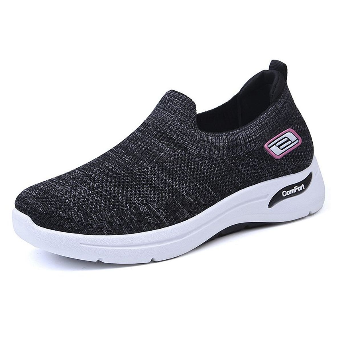 BLWOENS - Zapatillas Deportivas Sin Cordones Suela Antideslizante Mujer