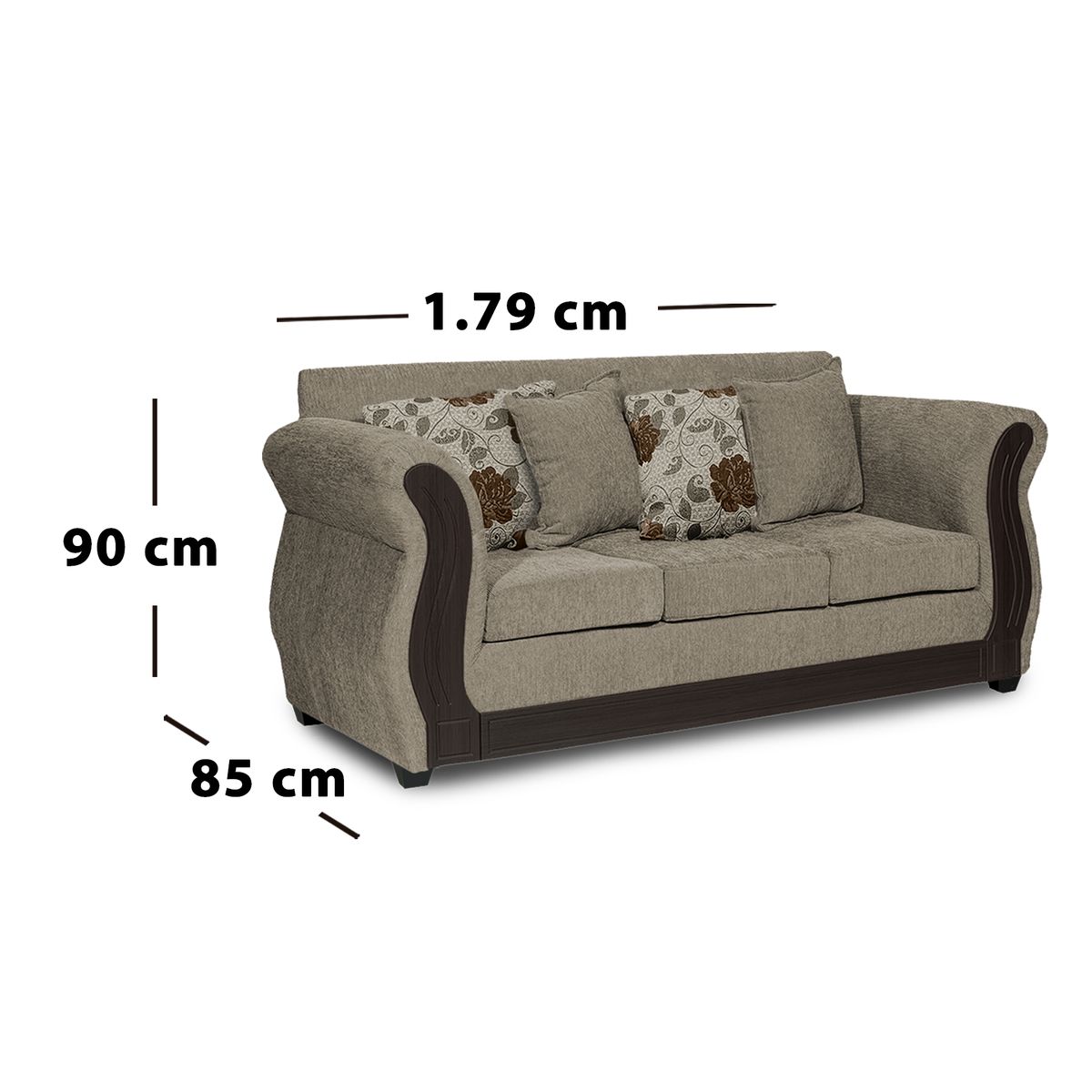 ADONIS LEUDH - Living 3+2+1+1 Caburgua Chenille Beige