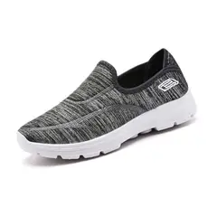 BLWOENS - Zapatillas casuales antideslizante mujer zapatos -gris
