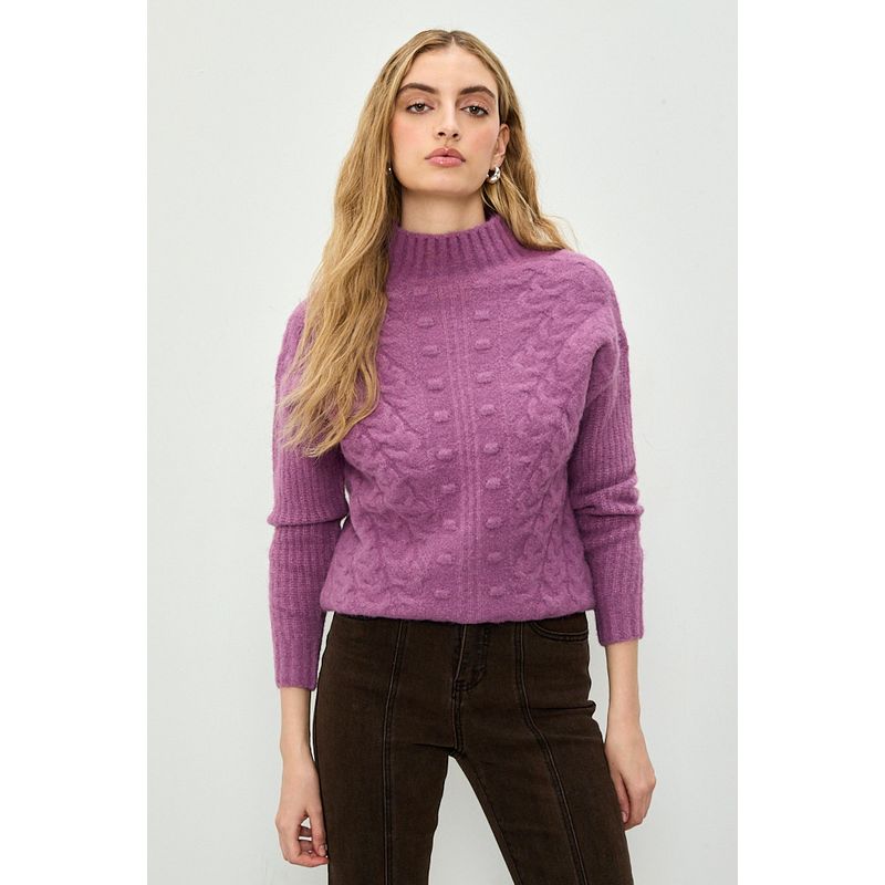 IO - Sweater Morado Mujer Io.