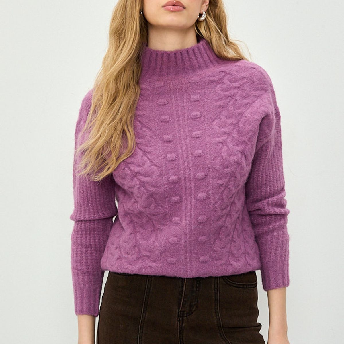 IO - Sweater Morado Mujer Io