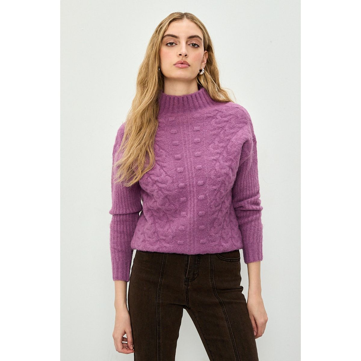 IO - Sweater Morado Mujer Io