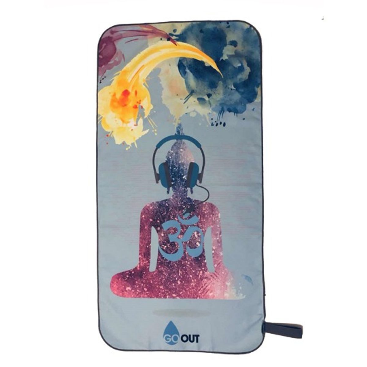 GO OUT - Toalla Go Out Microfibra Diseño Buda