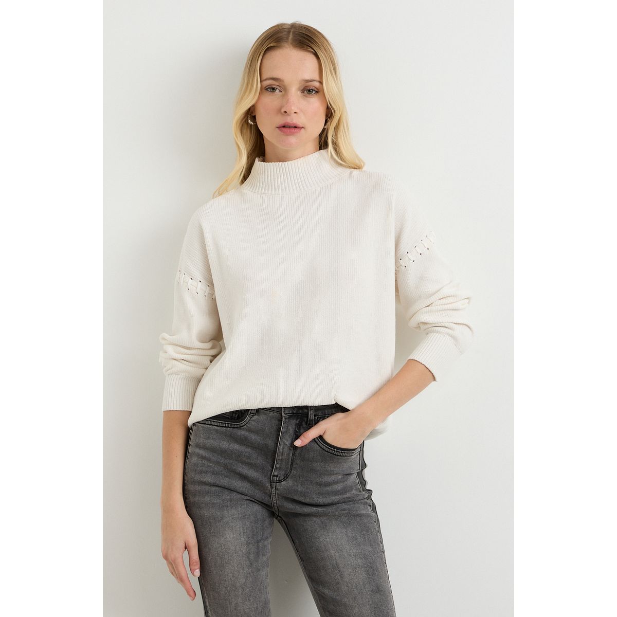 ASH - Sweater Crudo Mujer Ash