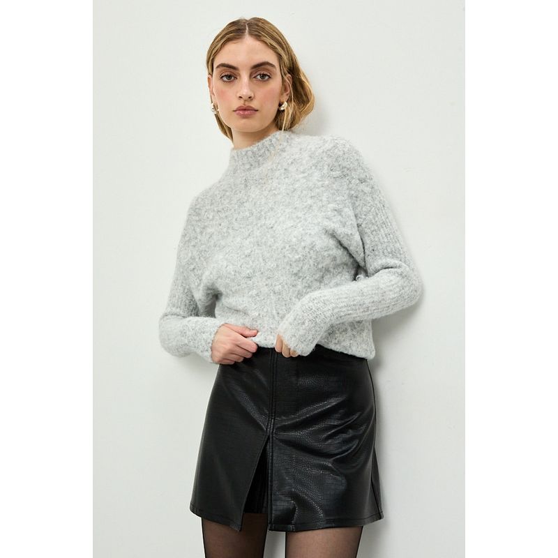 IO - Sweater Gris Mujer Io
