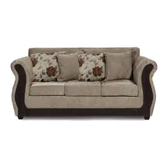 ADONIS LEUDH - Sofá 3 Personas Caburgua Chenille Beige