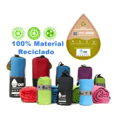 GO OUT - Toalla Microfibra 80x130 cm Color Rosado