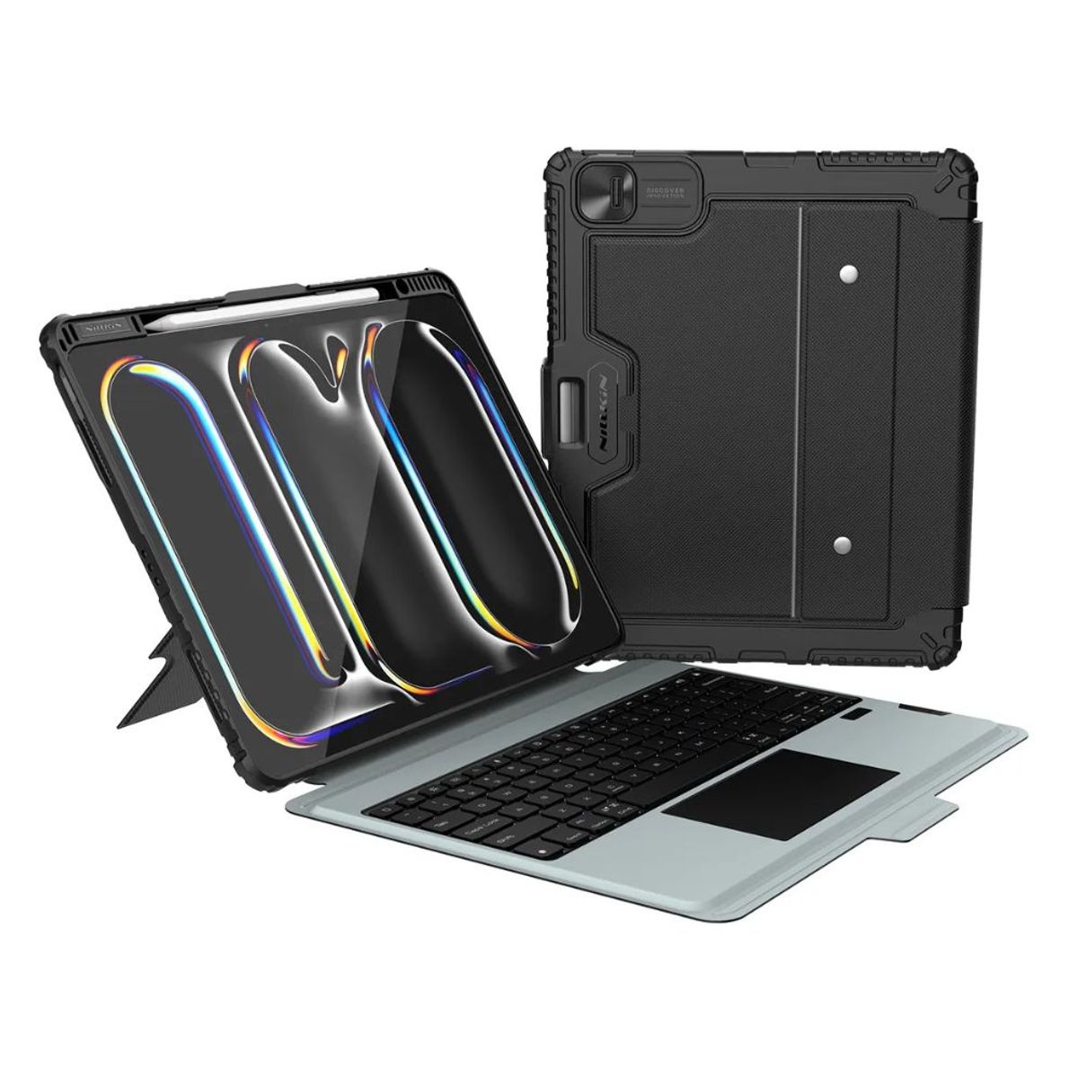 NILLKIN - Funda Con Teclado Trackpad Para iPad Pro 13 M4 2024 Nillkin.