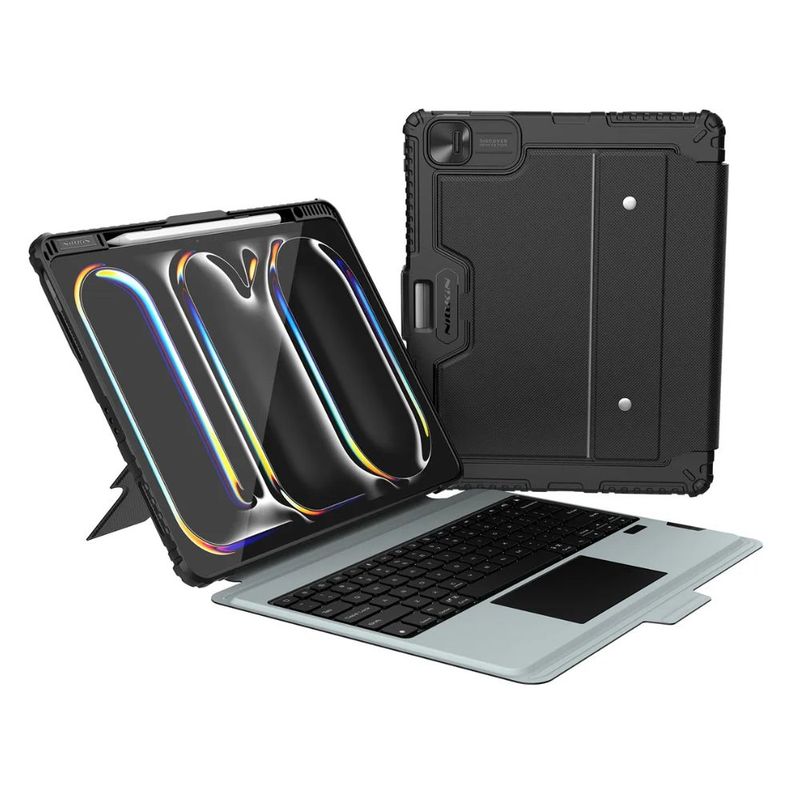 NILLKIN - Funda Con Teclado Trackpad Para iPad Pro 13 M4 2024 Nillkin.