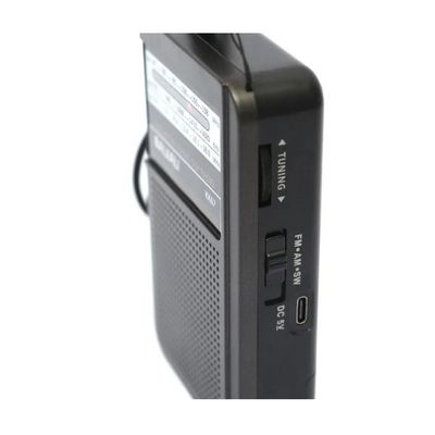 Imagen 2 del producto Radio Portatil Bolsillo Am Fm Antena Recargable Usb y Pila