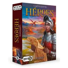 GEN X GAMES - Cartógrafos Héroes - Juego de mesa
