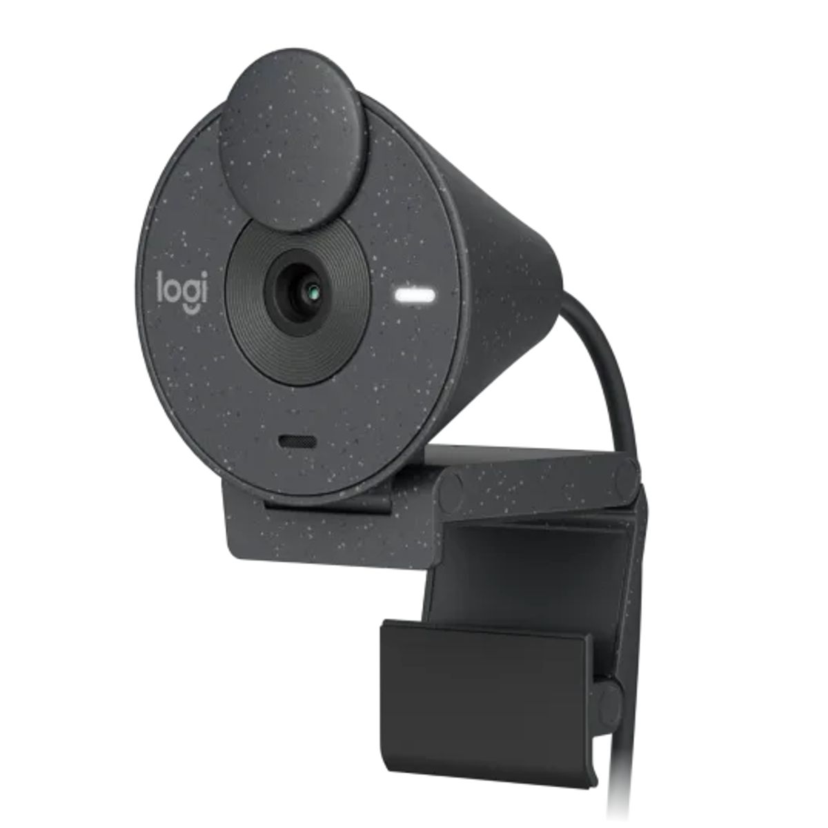 LOGITECH - Webcam - Logitech BRIO 300 - Full HD 1080p - USB - Black.