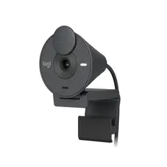 LOGITECH - Webcam - BRIO 300 - Full HD 1080p - USB - Black.