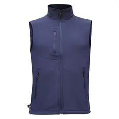 ANDESLAND OUTDOOR APPAREL - Chaleco Softshell Chilote Azul Oscuro Hombre