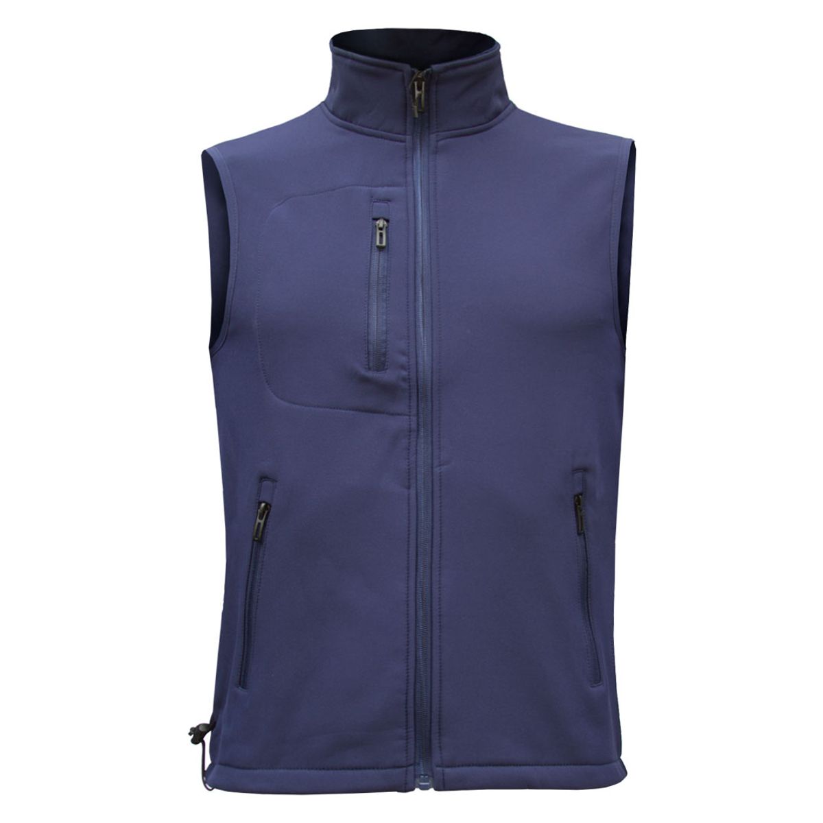 ANDESLAND OUTDOOR APPAREL - Chaleco Softshell Chilote Azul Oscuro Hombre