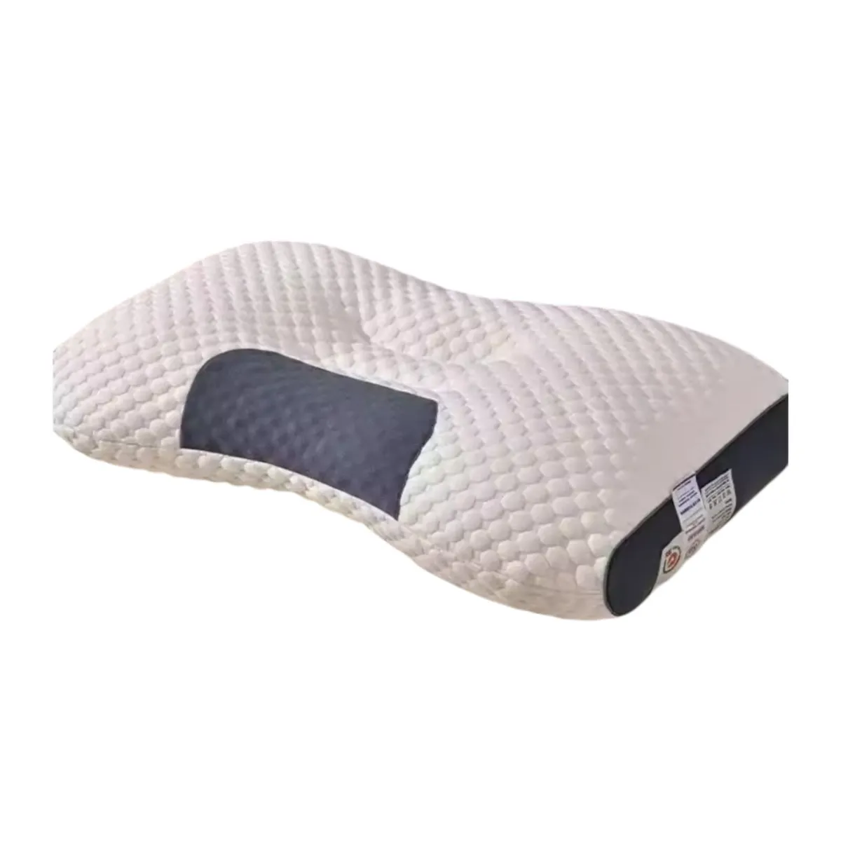 GENERICO - Almohada Ortopedica Cervical Cojin Ortopedico Cabecera Piern Blanco