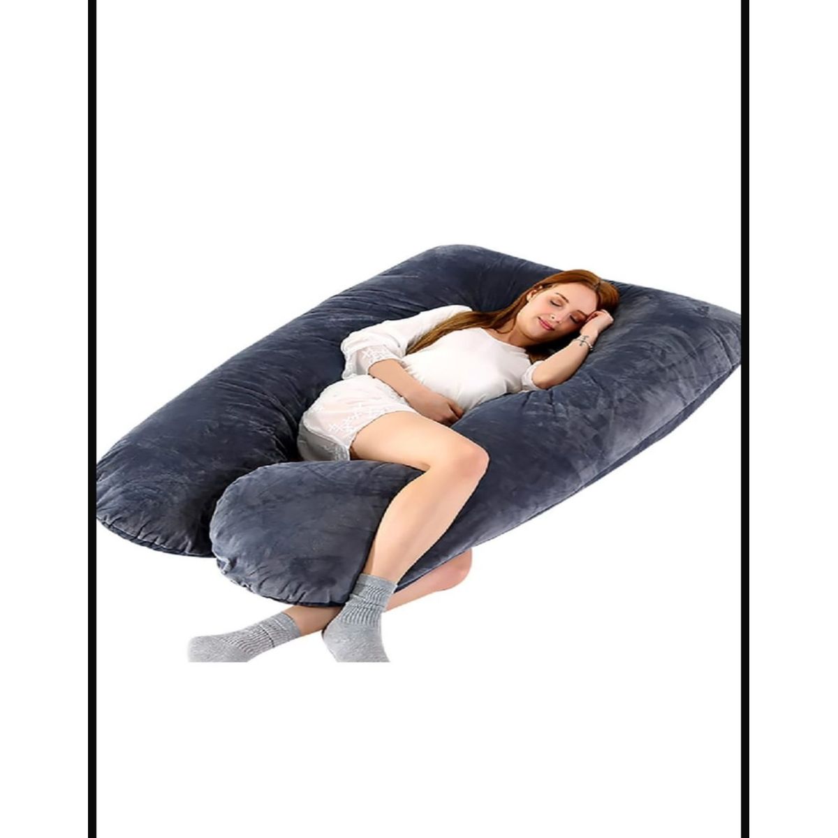 GENERICO - Cojín Maternal Para Embarazada Super Cómodo - GRIS