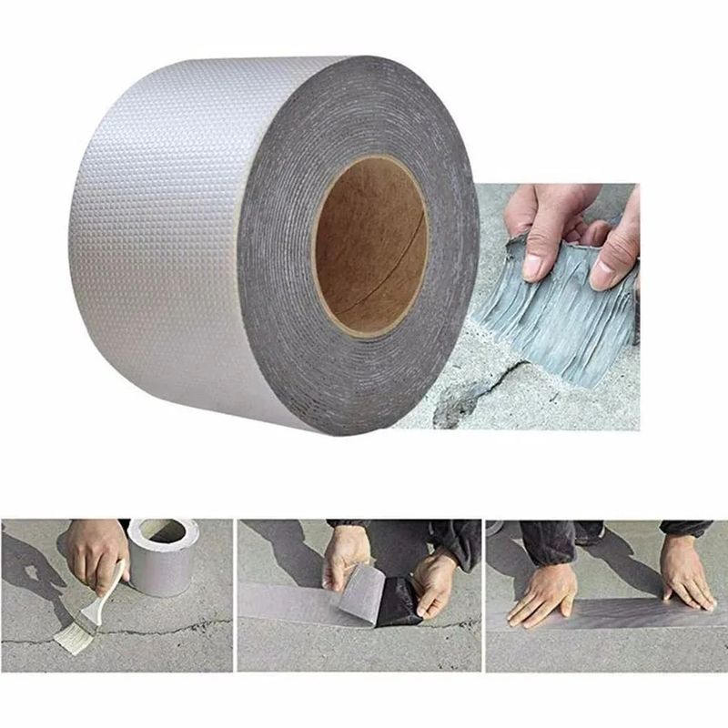 GENERICO - Cinta Selladora Aislante Impermeable Gotera Techo Tuberia