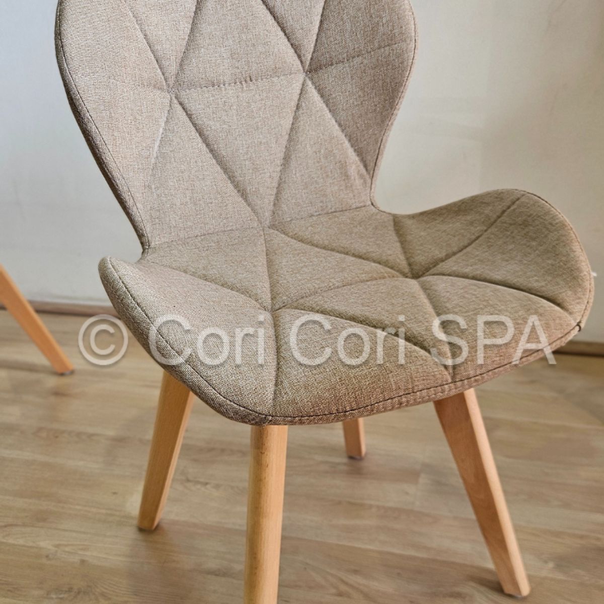 CORI CORI - Pack 4 Silla Mariposa Lino Beige