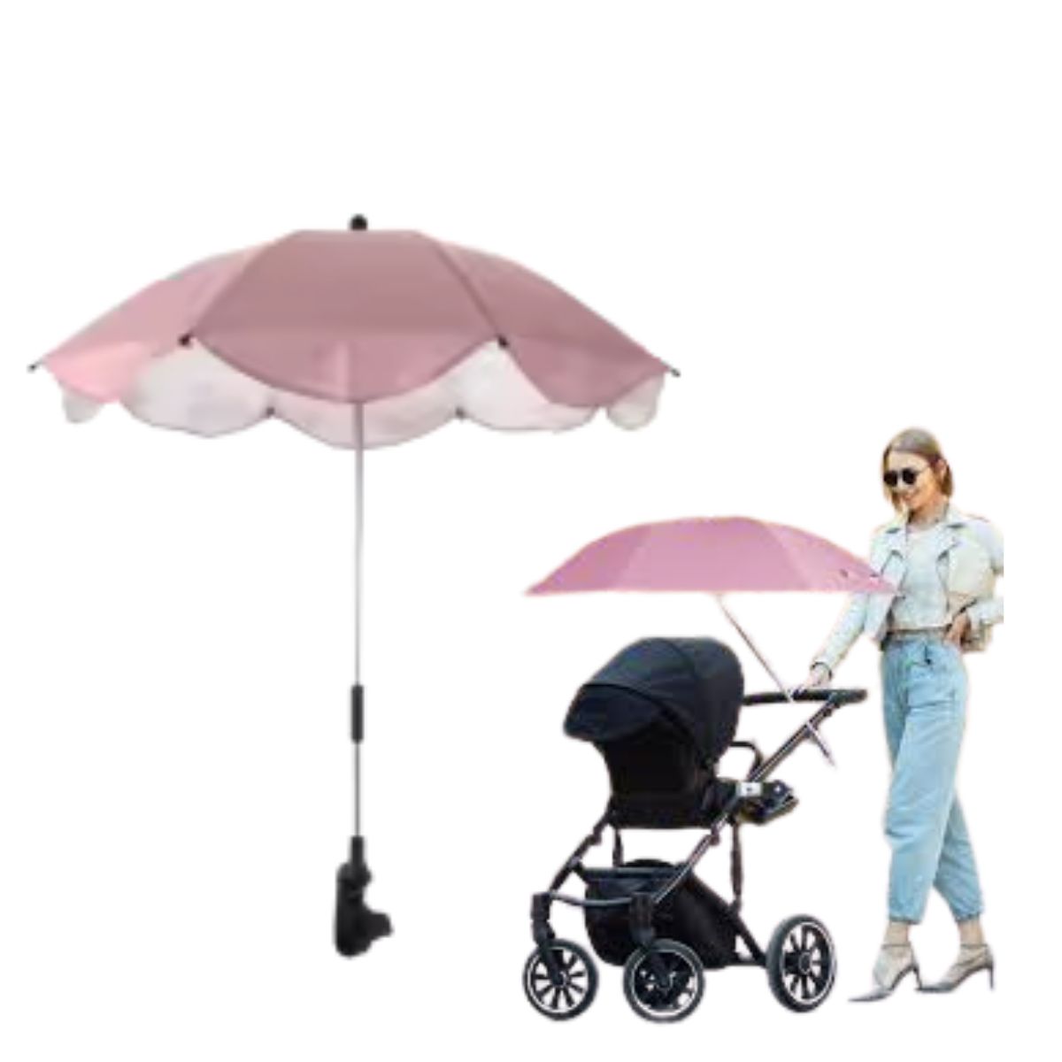 MOVI - Sombrilla con Filtro UV para Coche de Bebé