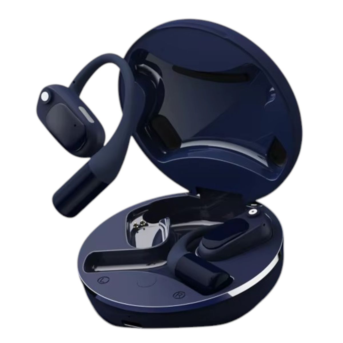 LENOVO - Audifonos Deportivos Lenovo Lp72 Azul Bluetooth 5.4