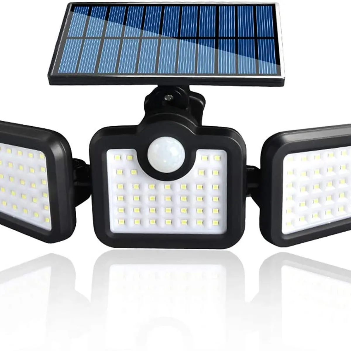 PUREPOWER - 74 LED Solar Wall Light Waterproof with Motion Sensor