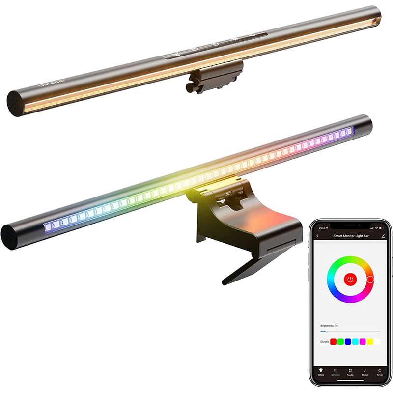 PUREPOWER - Lámpara RGB para monitor de lectura Con WIFI